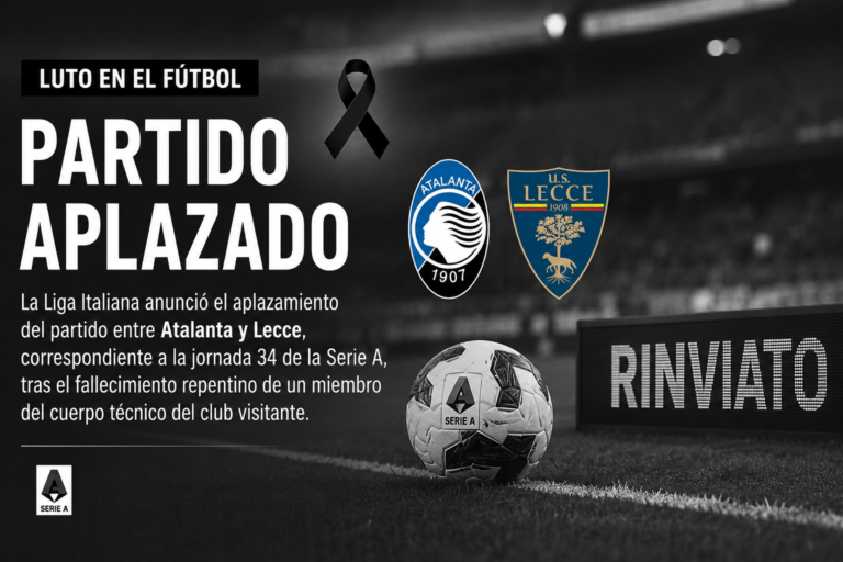La Liga Italiana anunció el aplazamiento del partido entre
