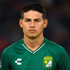 James Rodríguez, baja en León