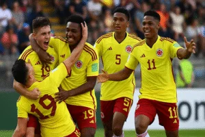 Colombia Sub-20 avanza a los cuartos de final con una goleada 3-1