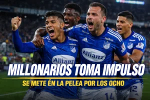 Millonarios toma impulso y se mete en la pelea por los ocho