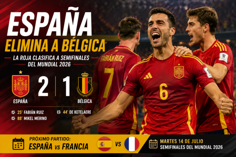España elimina a Bélgica y se cita con Francia en unas semifinales de alto voltaje