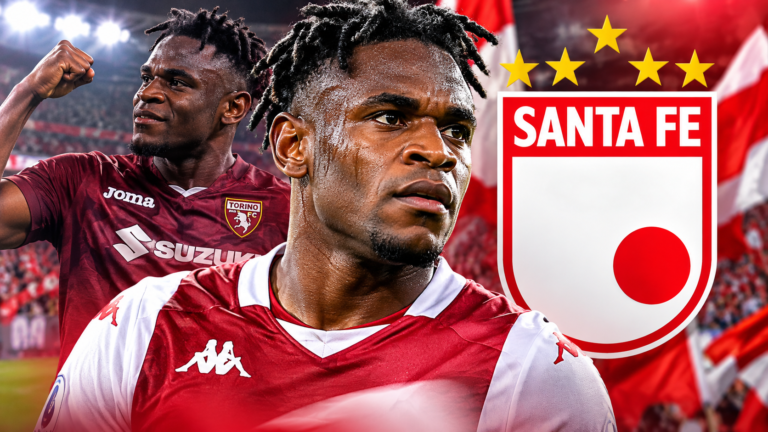 Duvan Zapata al Santa fe