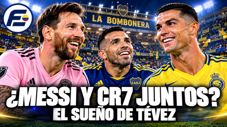 Messi y CR7_ El sueño de Tévez