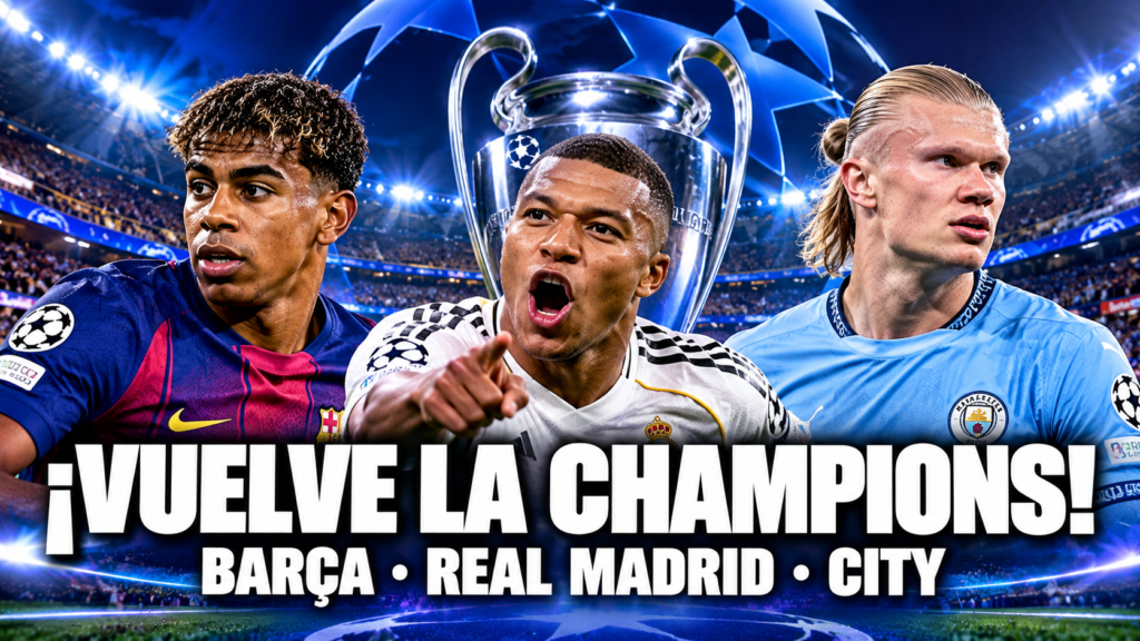 Champions League 2026: partidos del 13 y 14 de octubre